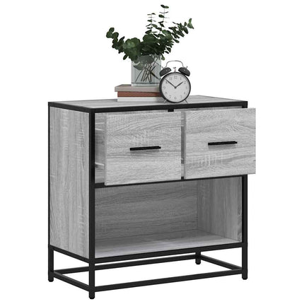 vægskab 60x31x60 cm konstrueret træ grå sonoma
