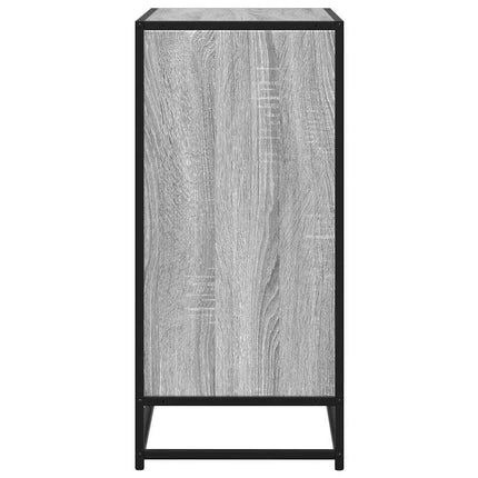 skab 68x35x76 cm konstrueret træ grå sonoma-eg