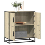 skab 68x35x76 cm konstrueret træ sonoma-eg