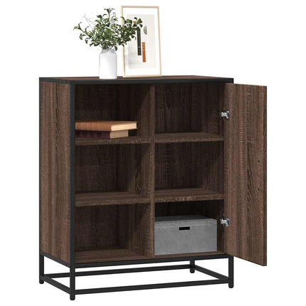 skænk 62x35x76 cm konstrueret træ brun egetræsfarve