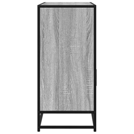 skænk 100x35x76 cm konstrueret træ grå sonoma-eg