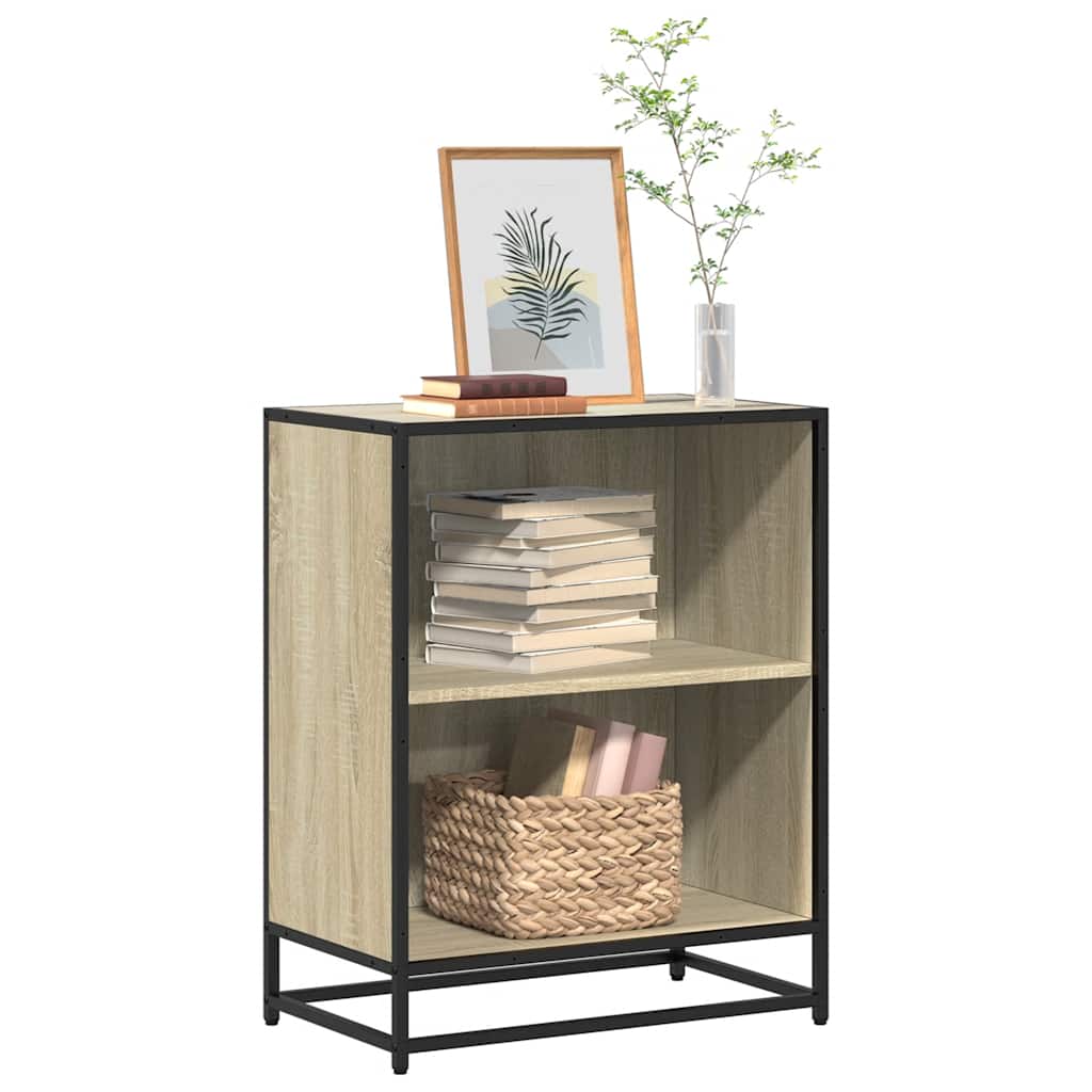 Bogreol 60X35X170,5 Cm Konstrueret Træ Sonoma-Eg - 60 cm / 76 cm