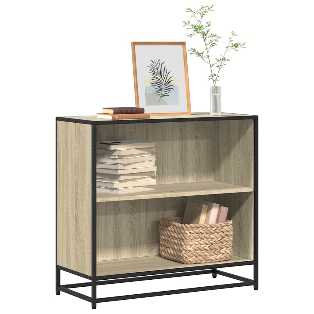 Bogreol 60X35X170,5 Cm Konstrueret Træ Sonoma-Eg - 80.5 cm / 76 cm