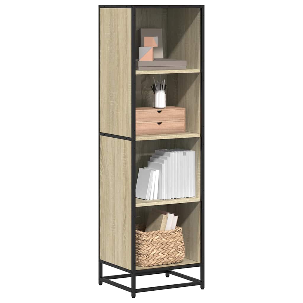 Bogreol 60X35X170,5 Cm Konstrueret Træ Sonoma-Eg - 40 cm / 139 cm