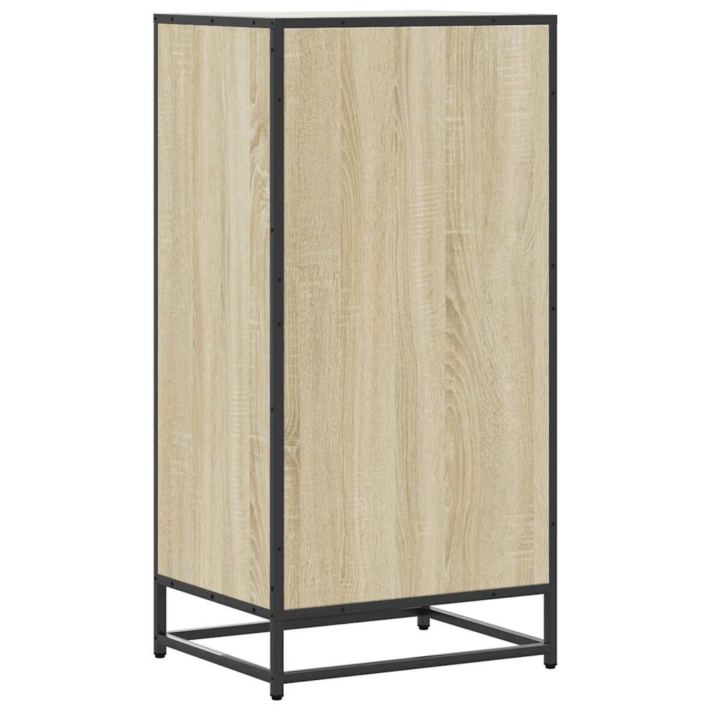 skoreol 48x38x97,5 cm konstrueret træ sonoma-eg