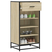 skoreol 48x38x97,5 cm konstrueret træ sonoma-eg
