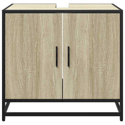 badeværelsesvaskeskab Sonoma eg 65x33x60 cm konstrueret træ