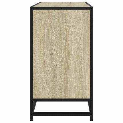badeværelsesvaskeskab Sonoma eg 65x33x60 cm konstrueret træ