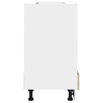 ovnskab 60x46x81,5 cm konstrueret træ sonoma-eg