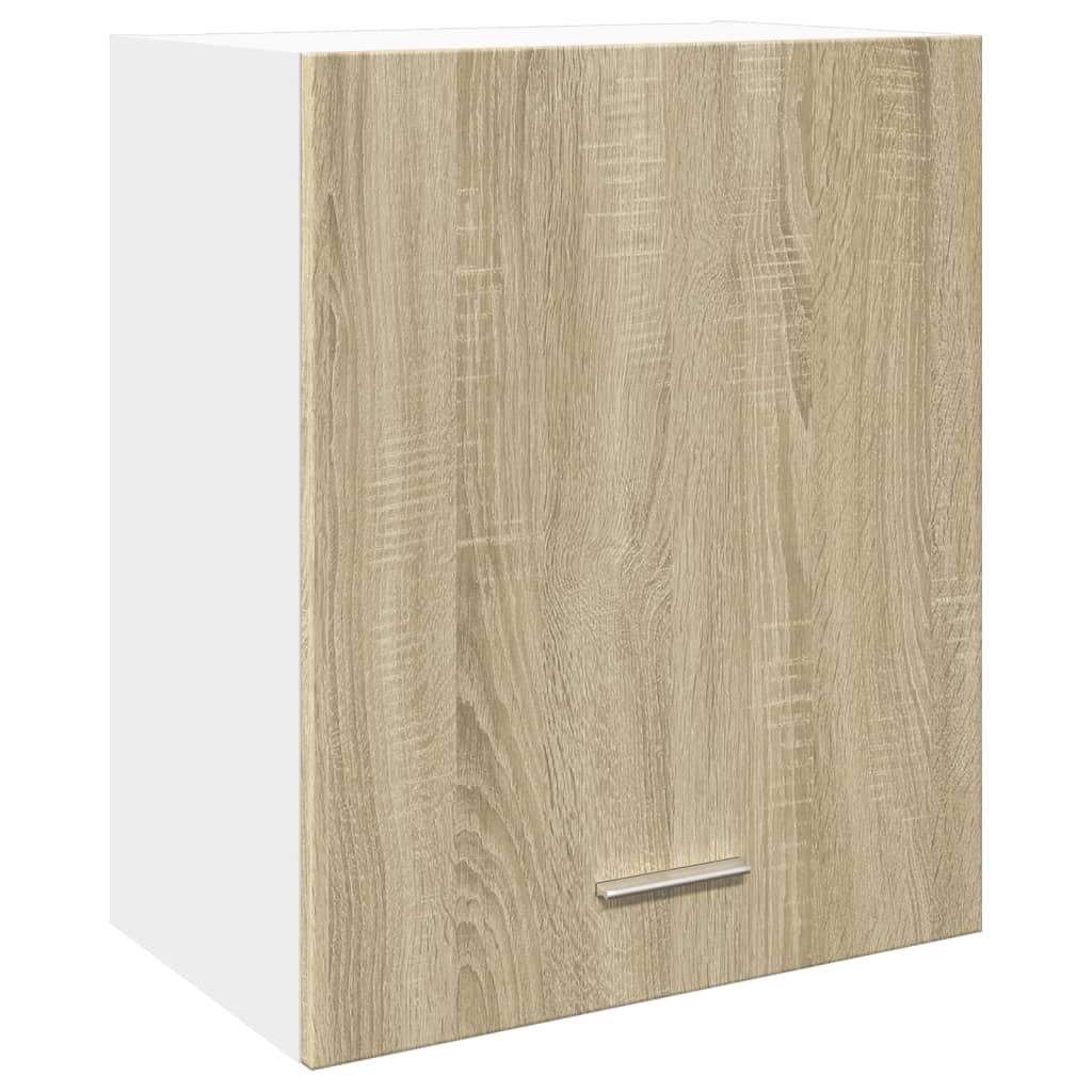 vægmonteret skab "Lyon" Sonoma Eg 50x31x60 cm konstrueret træ