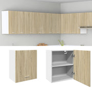 vægmonteret skab "Lyon" Sonoma Eg 50x31x60 cm konstrueret træ