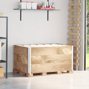 pallerammer 3 stk. 120x80 cm massivt fyrretræ