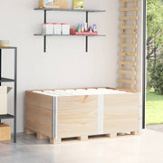 pallerammer 3 stk. 150x100 cm massivt fyrretræ