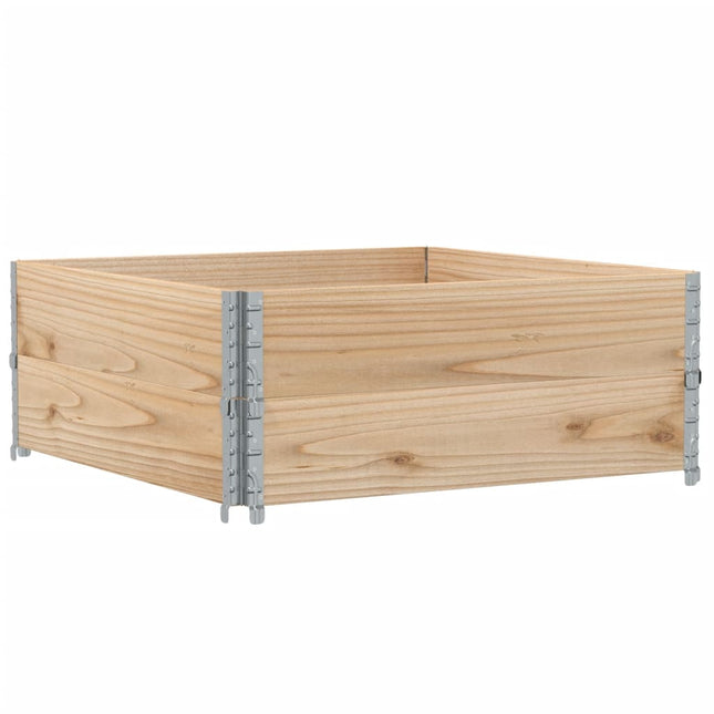 plantekasse 100x100 cm massivt fyrretræ