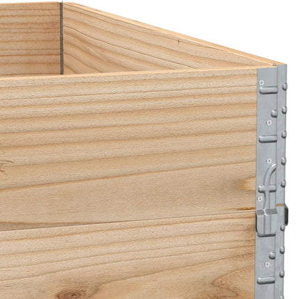 plantekasse 100x100 cm massivt fyrretræ