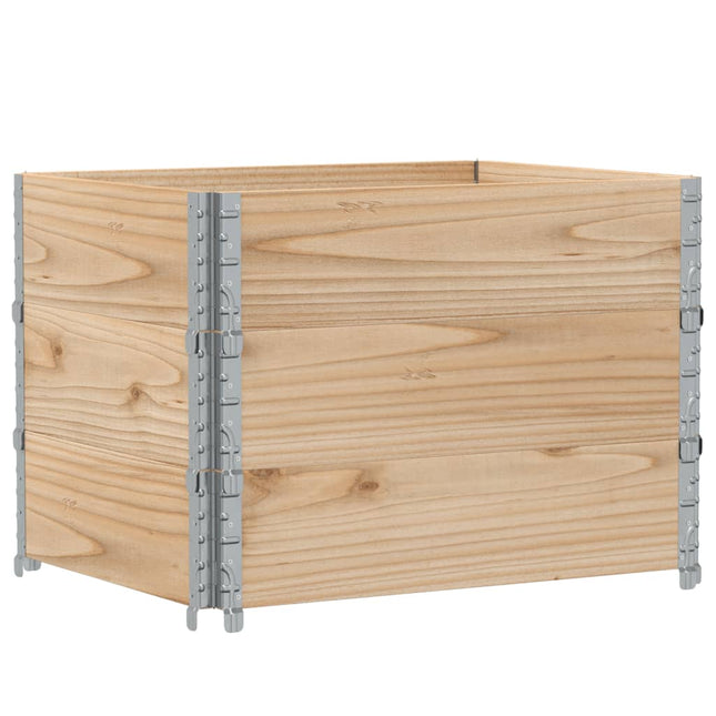 plantekasse 80x60 cm massivt fyrretræ