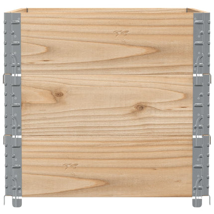 plantekasse 80x60 cm massivt fyrretræ