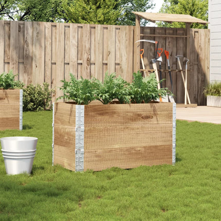 plantekasse 100x50 cm massivt fyrretræ