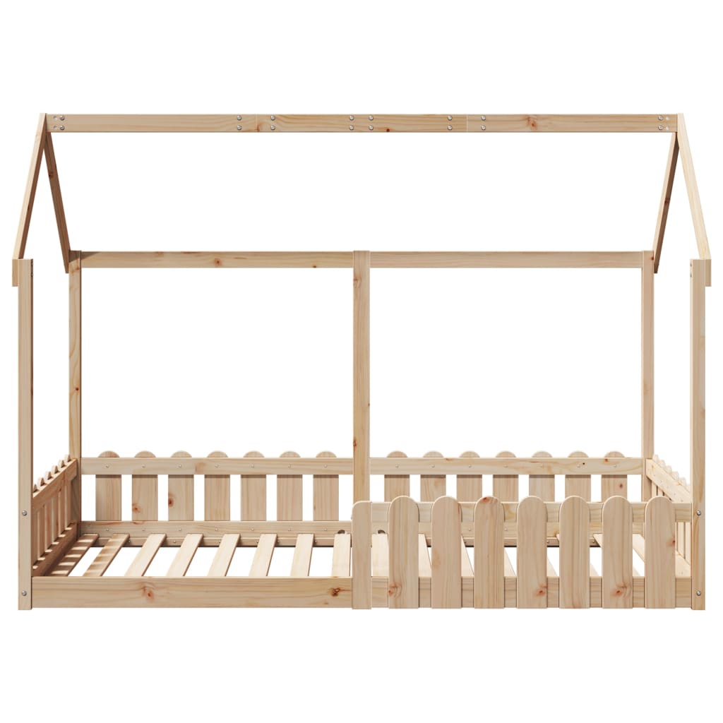 sengeramme til husseng 90x200 cm massivt fyrretræ