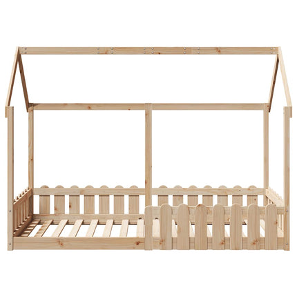 sengeramme til husseng 90x190 cm massivt fyrretræ