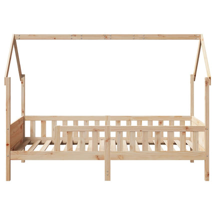 sengeramme til husseng 80x200 cm massivt fyrretræ