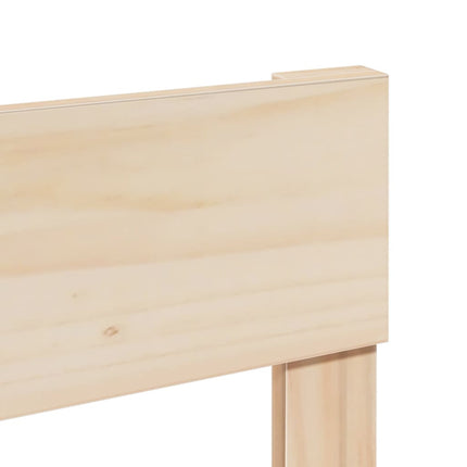 sengeramme uden madras 90x190 cm massivt fyrretræ