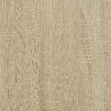 sengeramme 160x200 cm uden madras konstrueret træ sonoma-eg