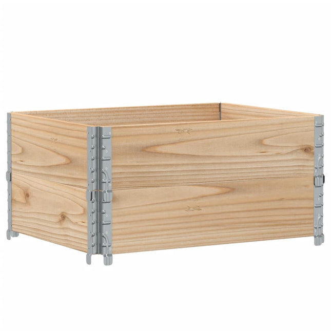 plantekasse 80x60 cm massivt fyrretræ