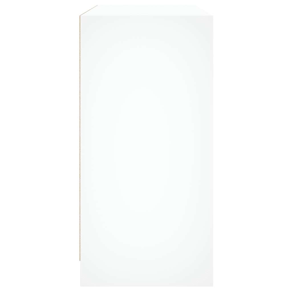 skænk 102x37x75,5 cm konstrueret træ hvid