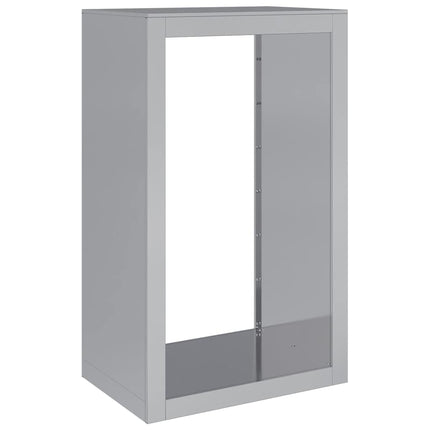 brændestativ 60x40x100 cm galvaniseret stål