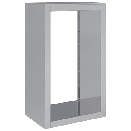 brændestativ 60x40x100 cm galvaniseret stål