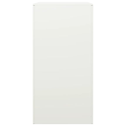 brændestativ 60x40x80 cm stål hvid