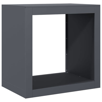 brændestativ 60x40x60 cm stål antracitgrå