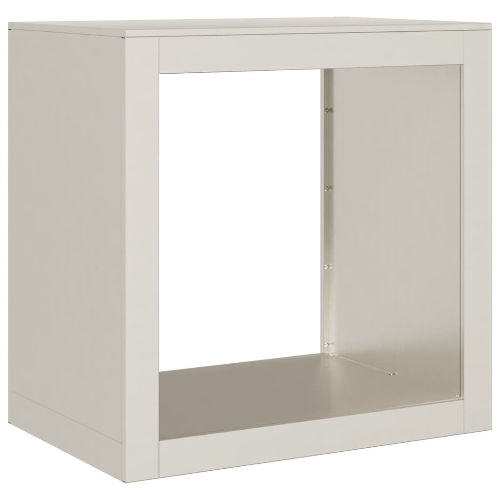 Brændereol 60x40x60 cm i vejrbestandigt stål