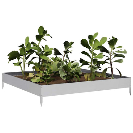 højbed 100x100x18,5 cm galvaniseret stål