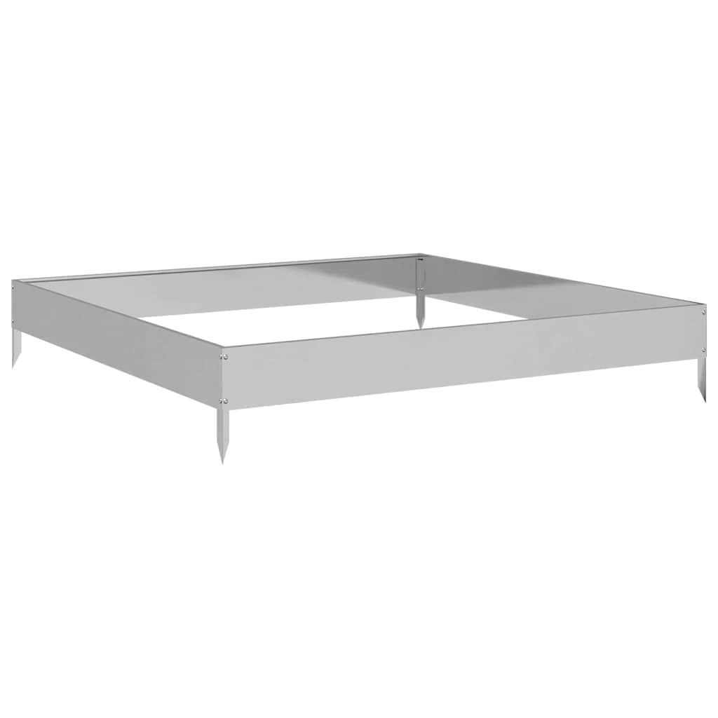 højbed 100x100x18,5 cm galvaniseret stål