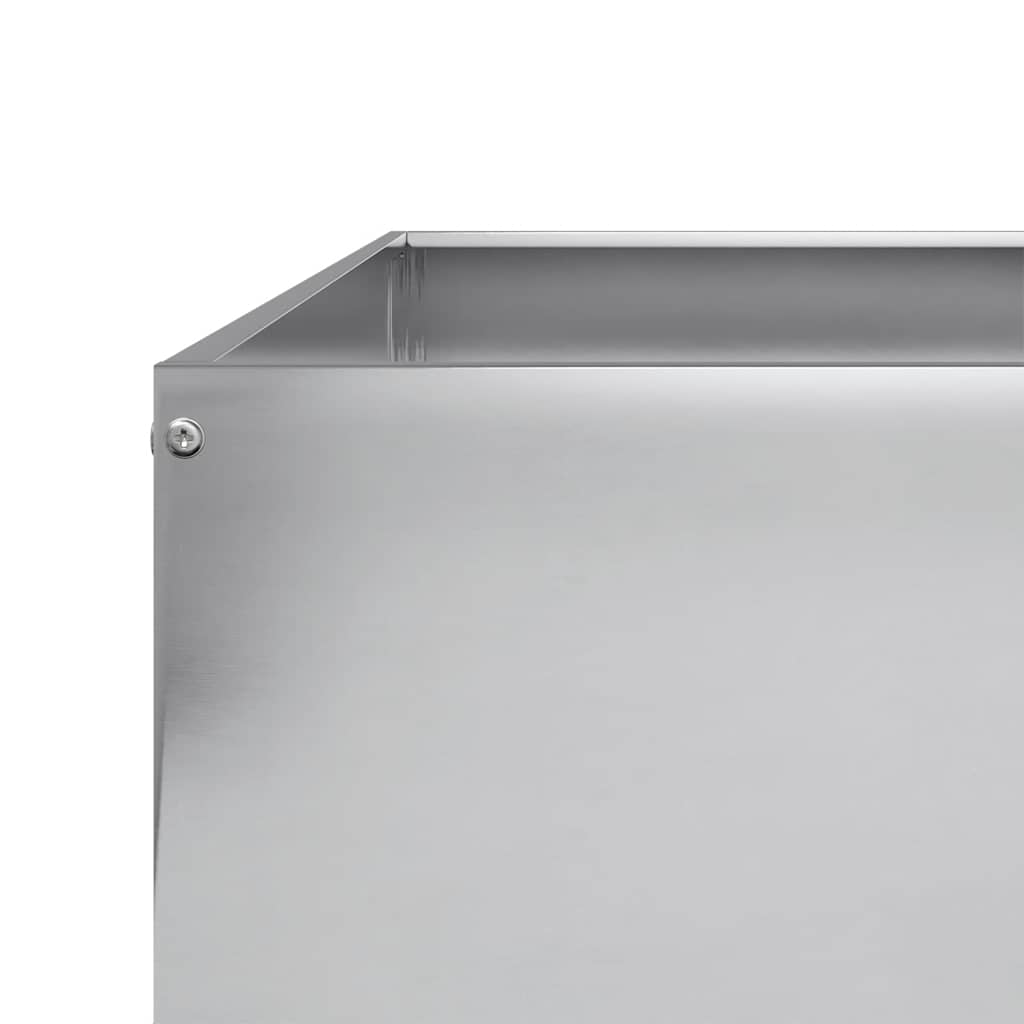 højbed 100x100x18,5 cm galvaniseret stål