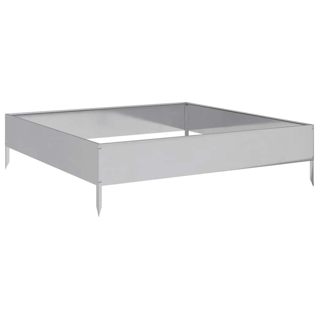 højbed 100x100x26 cm galvaniseret stål