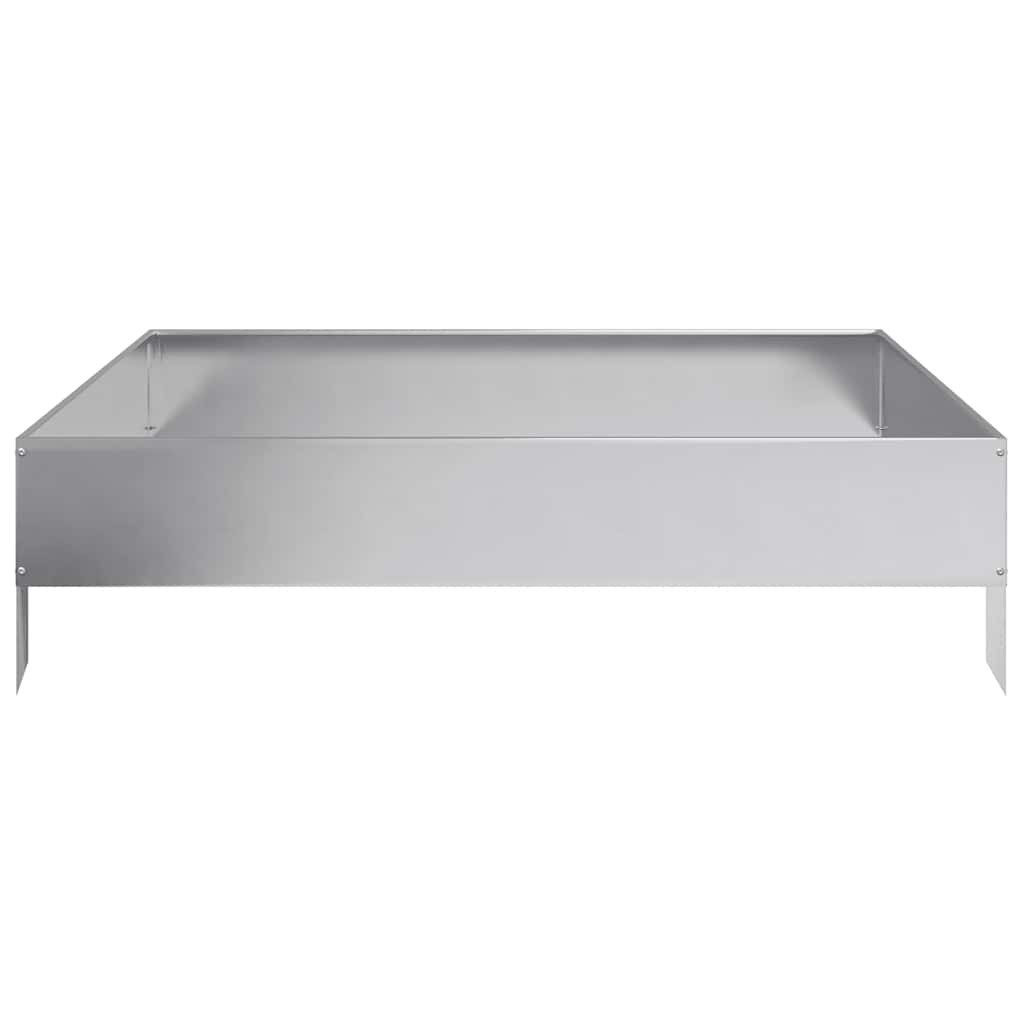 højbed 100x100x26 cm galvaniseret stål