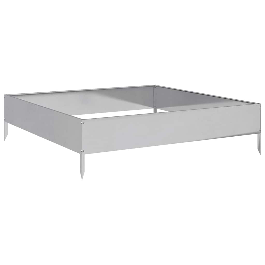 højbed 100x100x26 cm galvaniseret stål