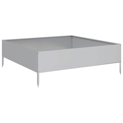 højbed 100x100x33,5 cm galvaniseret stål