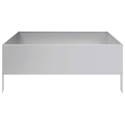 højbed 100x100x25 cm galvaniseret stål