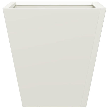plantekasse 30x30x30 cm stål hvid