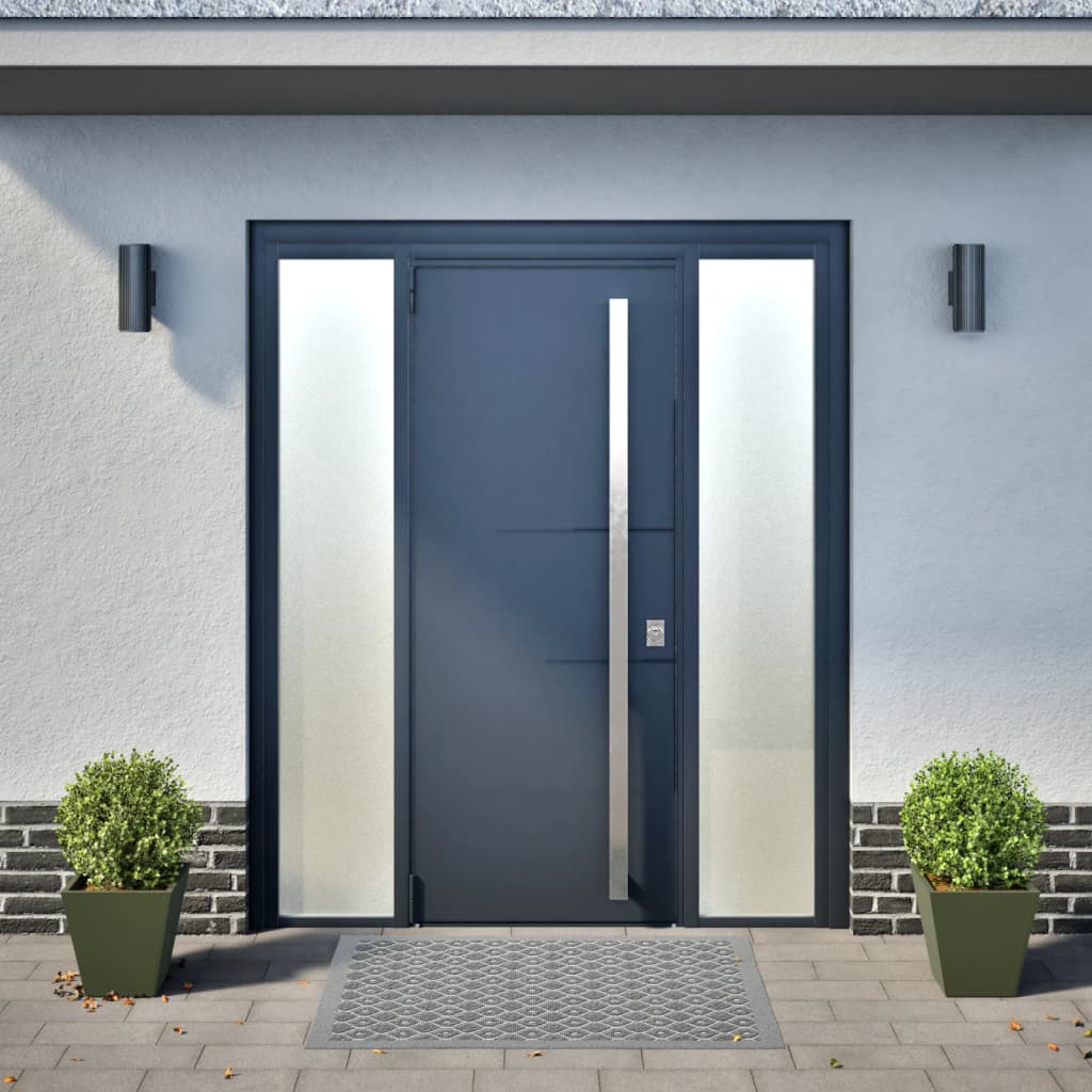 plantekrukker 2 stk. 30x30x30 cm stål olivengrøn