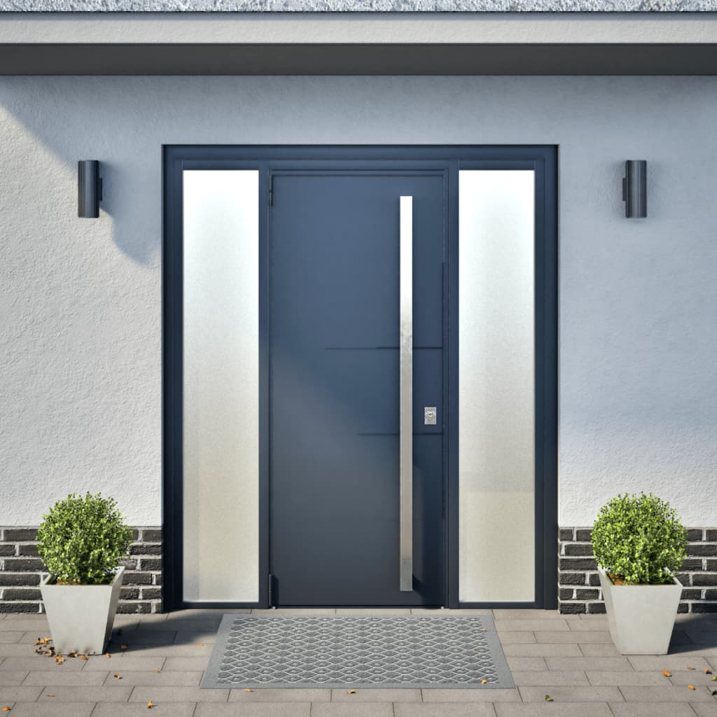 plantekrukker 2 stk. 30x30x30 cm rustfrit stål