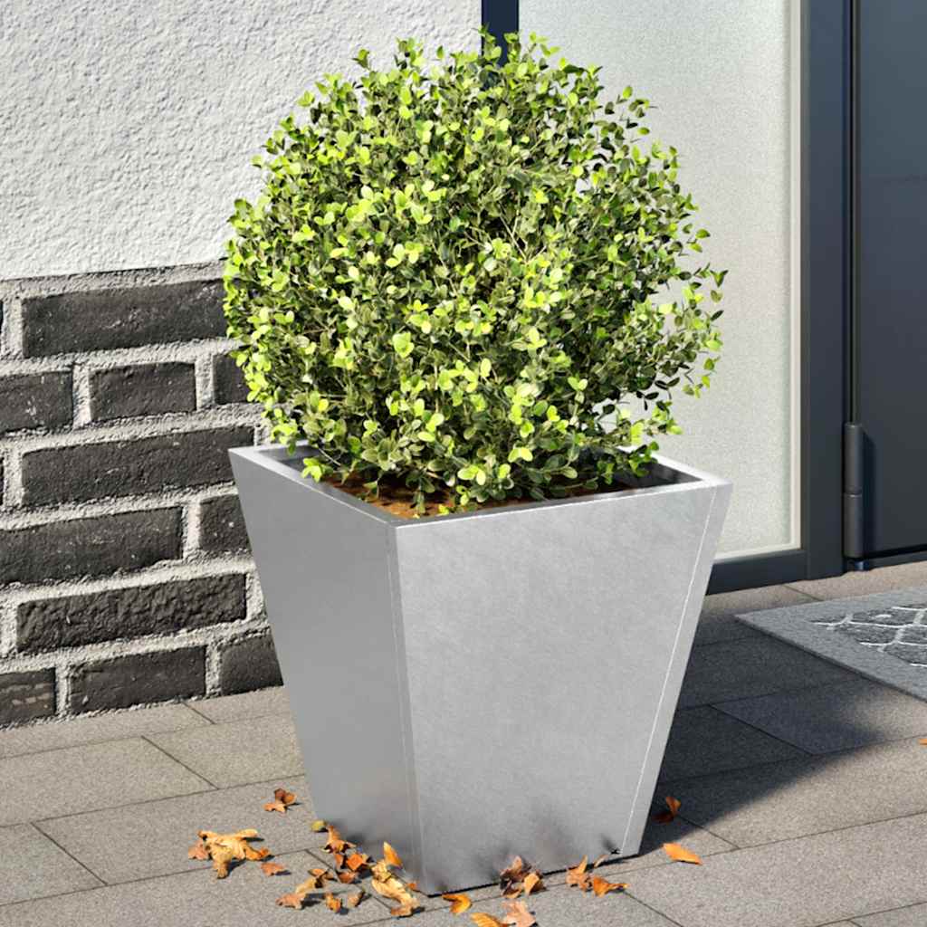 plantekrukker 2 stk. 30x30x30 cm galvaniseret stål