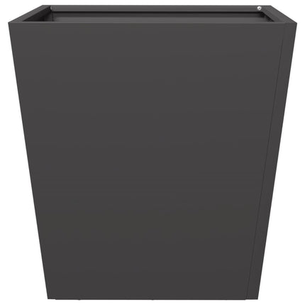 plantekrukke 40x40x40 cm stål sort