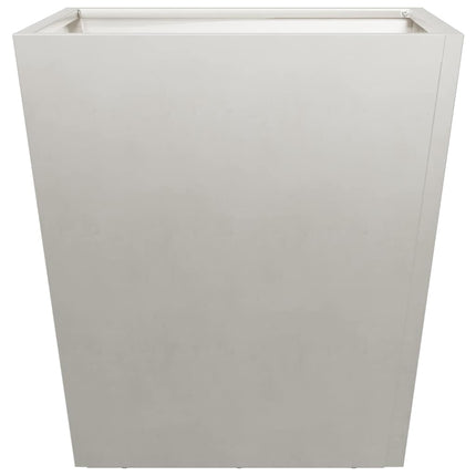 plantekrukker 2 stk. 40x40x40 cm rustfrit stål
