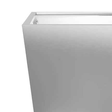 plantekrukker 2 stk. 40x40x40 cm galvaniseret stål