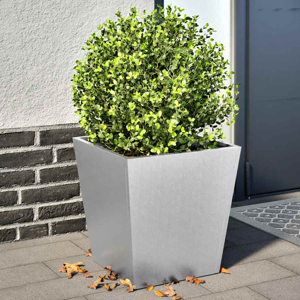 plantekrukker 2 stk. 40x40x40 cm galvaniseret stål
